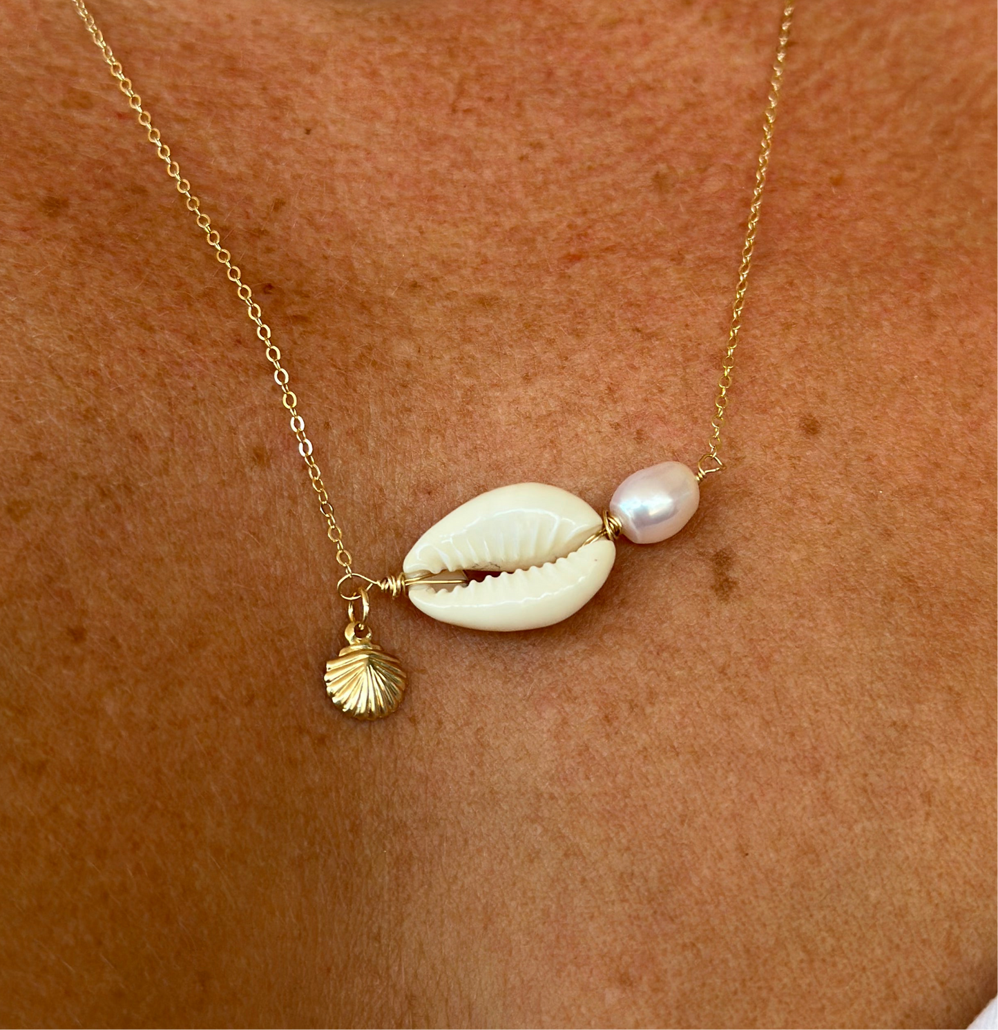 Gold Fill Thalassa Pearl