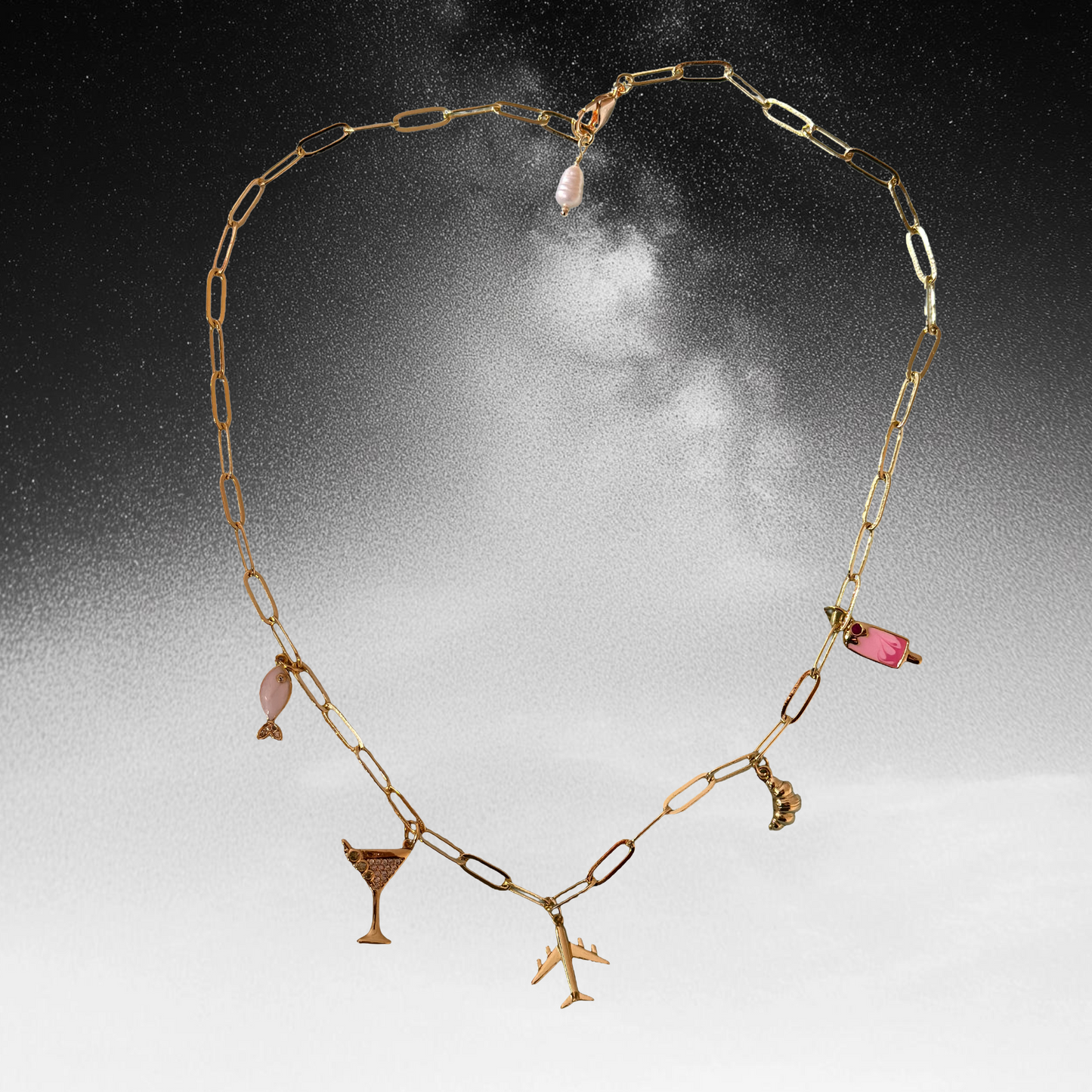 Escape. Charm necklace