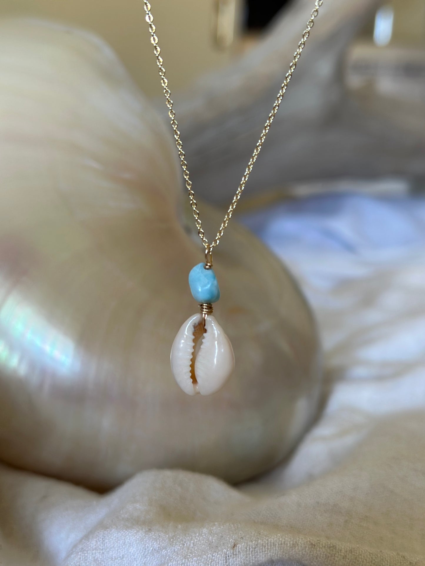Ocean in the sky necklace