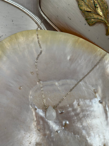 Moonstone necklace
