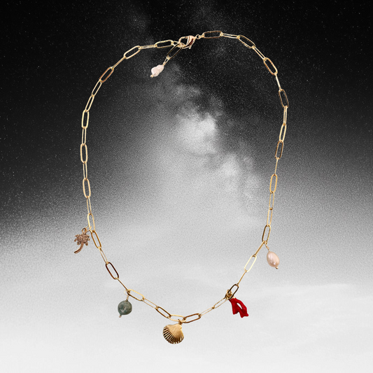 Maldives. Charm necklace