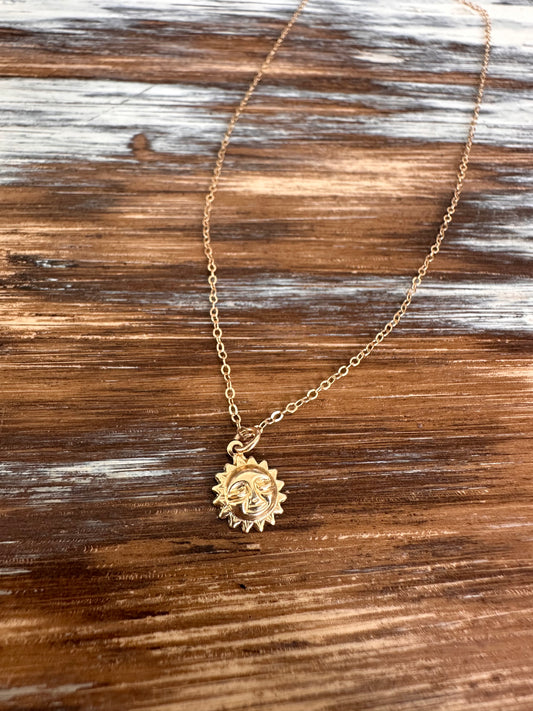 Sunshine Gold necklace