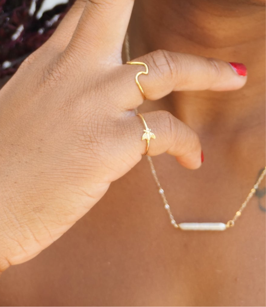 14k Gold Filled Pearl Necklace