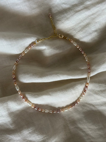 Multicolour Pearl Necklace