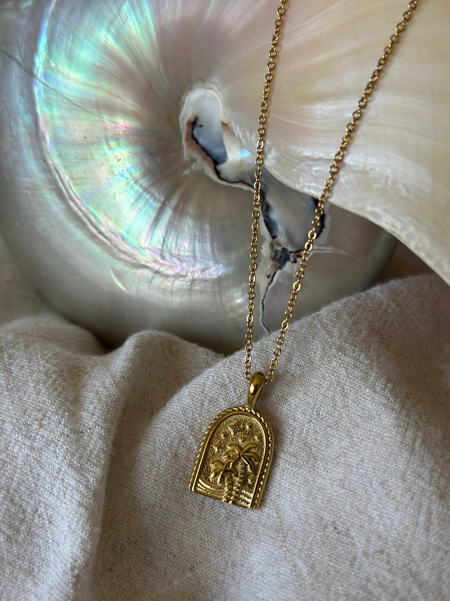 Palm Island necklace
