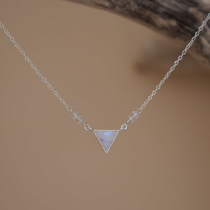 Trinity Moonstone necklace