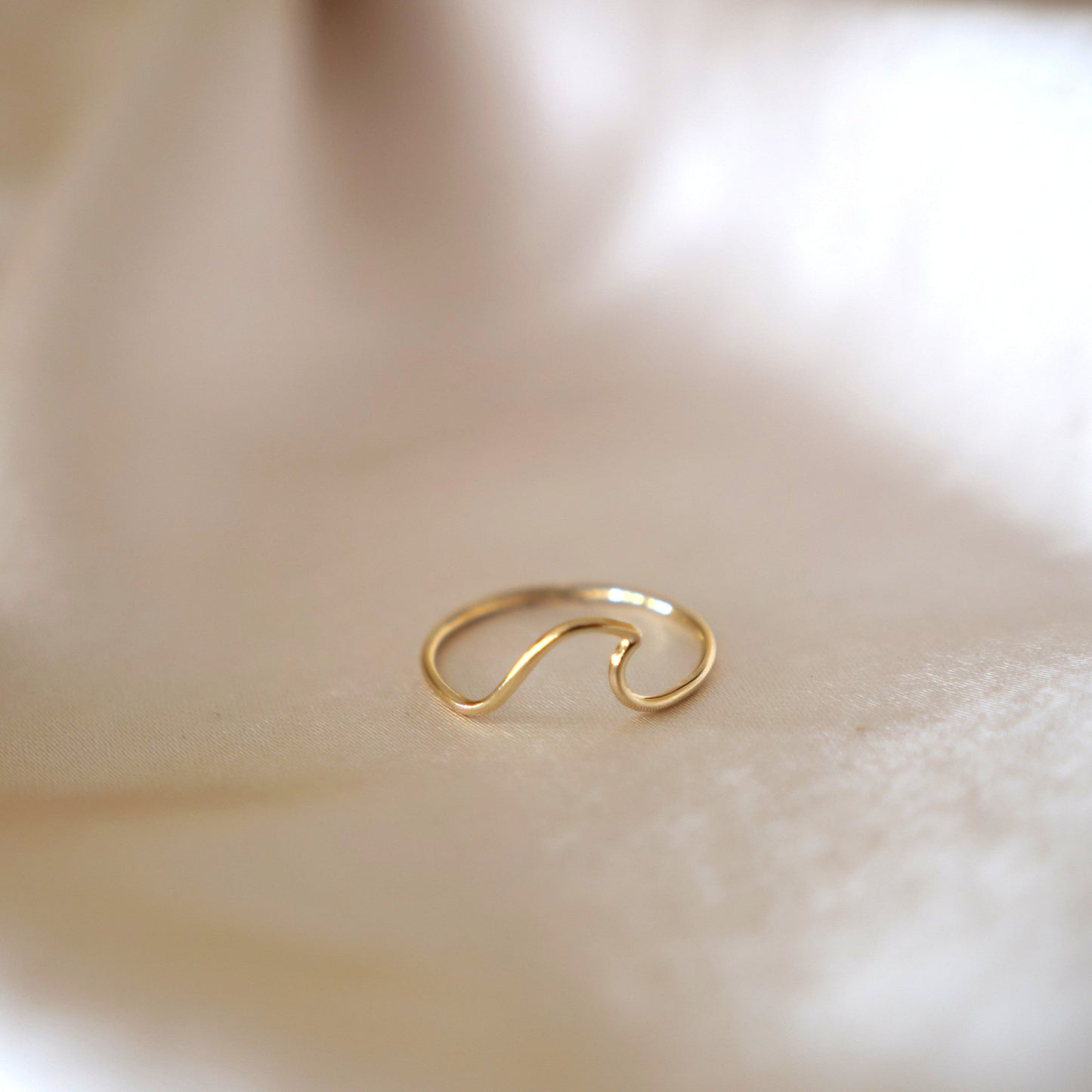 14k Gold Filled Wave Ring