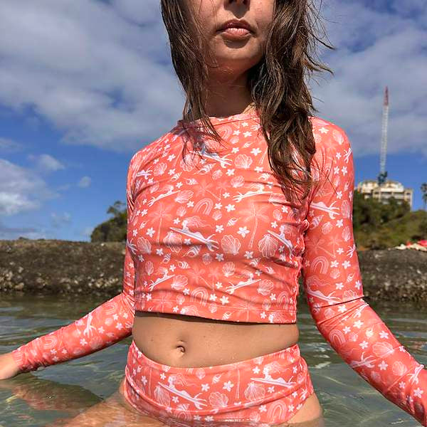 Calyspo Crop Rashie