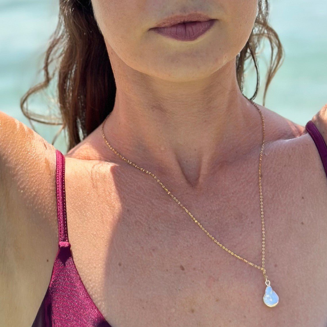 Pearl Droplet Necklace